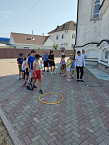 В Частоозерском храме состоялись Троицкие соревнования для юных прихожан
