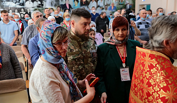 Казанская икона Божией Матери в госпитале ветеранов