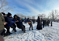 В Зауралье прошел традиционный зимний слет православной молодежи