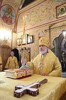 Литургия в день собора Архистратига Михаила