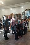 Православные гимназисты помолились в Благовещенском храме Кургана