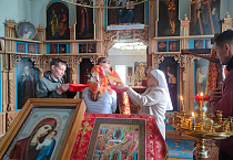 В сельском храме Зауралья отпраздновали Пасху