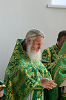 Митрополит Даниил совершил первую Литургию в новом Свято-Троицком соборе
