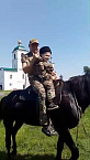 В зауральском храме совершен чин верстания в казаки