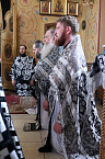 Митрополит Даниил совершил Литургию Преждеосвященных Даров с духовенством южного благочиния