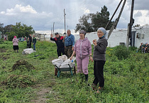 В Верх-Теченском женском монастыре окончена уборка картофеля