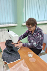«Мастерицы» при Троицком приходе изучили особенности пошива трикотажных изделий