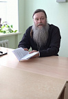 Курганский священник на «Уроке мужества» говорил о второй  Чеченской войне, в которой сам принимал участие