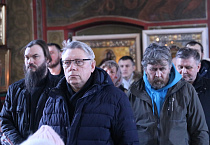 На Чин прощения в Александро-Невский собор пришли сотни жителей Кургана