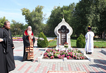 В день кончины приснопамятного епископа Курганского и Шадринского Михаила на его могиле совершена панихида