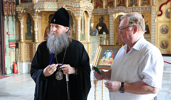 Сергей Степашин посетил курганские храмы