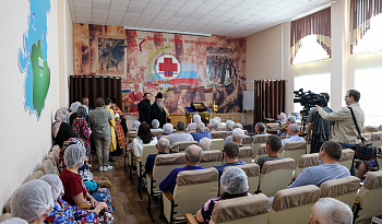 Казанская икона Божией Матери в госпитале ветеранов