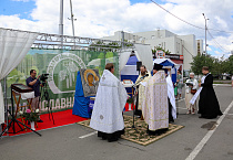В Кургане неподалёку от Троицкого собора открылась традиционная Троицкая выставка-ярмарка