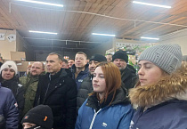В Кургане священнослужители участвовали в отправке гуманитарного груза