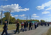 Священник в Половинском районе принял участие в церемонии перезахоронения воина-земляка