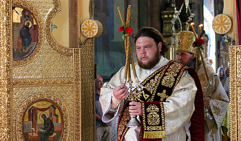 Служение митрополита Курганского и Белозерского Даниила в воскресенье 19 июля
