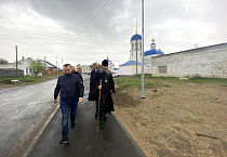 Вадим Шумков и митрополит Даниил поддержали социальные проекты куртамышского прихода