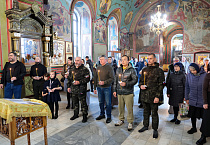 Члены Русской общины помолились в Кургане на братском молебне