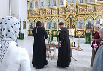 В Троицком соборе города Кургана  совершено последнее великопостное  Соборование