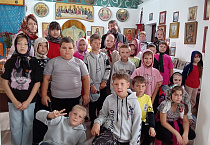 В Макушино дети из дневного лагеря побывали в храме