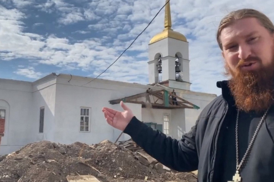 В старинном храме села Утятское начался большой ремонт