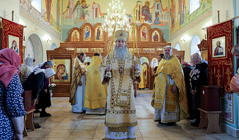 Литургия в день памяти мчч. Сергия и Вакха