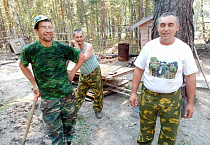 В Курганском храме трудился «пограничный десант милосердия»