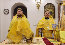 Митрополит Даниил совершил Литургию в день памяти святого Саввы Сторожевского