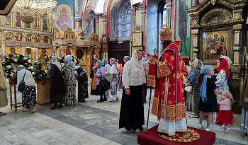 Литургия в день обре́тения мощей блгв. кн. Даниила Московского