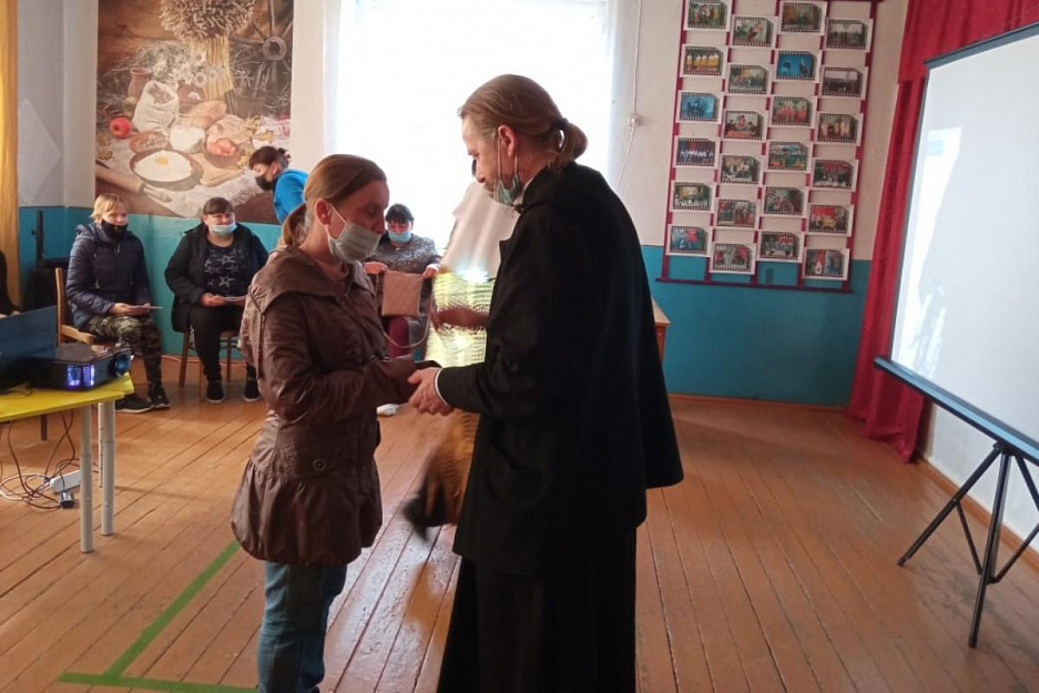 Служба «Милосердие в Зауралье» побывала  в село Коновалово