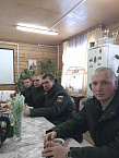 Георгиевский храм на Увале посетили служащие военной части из Щучье