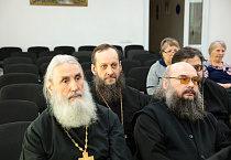 В Курганском епархиальном культурно-просветительском центре прошли встречи с преподавателем Московской Сретенской Духовной академии