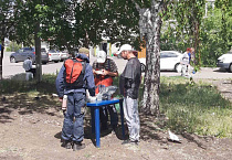 В первой половине июня в  курганском «Сквере милосердия» выдано 860 горячих обедов
