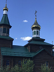 В Курганском храме Серафима Саровского отремонтировали крышу