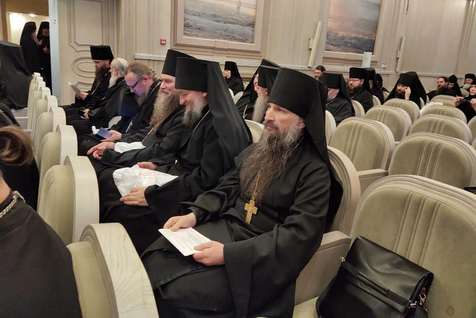 Наместник Чимеевского монастыря принял участие в собрании ответственных за монастыри, прошедшем в Москве