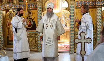 Литургия в день Преображения Господа Бога и Спаса нашего Иисуса Христа