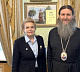 Митрополит Даниил встретился в Москве с Анастасией Оситис