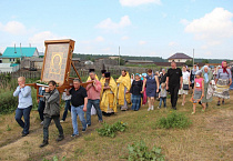 В Богоявленский храм села Утятское вернулась чудотворная икона