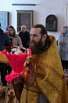 Митрополит Даниил совершил Литургию в Петро-Павловском храме микрорайона Черёмухово