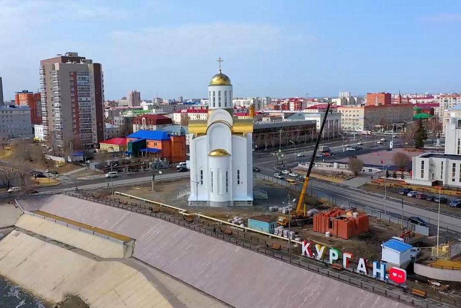 Вадим Шумков рассказал о строительстве колокольни рядом с Троицким собором в Кургане