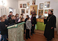 Половинские школьники посетили храм в рамках урока ОРКСЭ