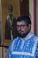 Служение митрополита Даниила в день Иконы БМ "Троеручица"
