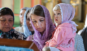 Литургия в день собора Московских святых