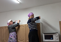 В храме Архангела Михаила села Глядянское произведён косметический ремонт