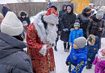 В Южном благочинии Курганской епархии Рождество отметили детскими праздниками