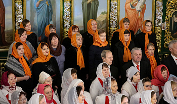 Рождественский концерт в Свято-Троицком соборе города Кургана