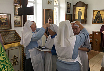 Сестричество милосердия при Порт-Артурском храме пополнилось новыми сёстрами
