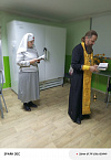 В Кургане священник и сестра милосердия посетили отделение социальной адаптации