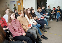 Школьники села Кетово встретились с представителями патриотических общественных организаций