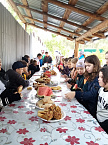 Курганские православные гимназисты провели День здоровья в лесном посёлке Старый Просвет